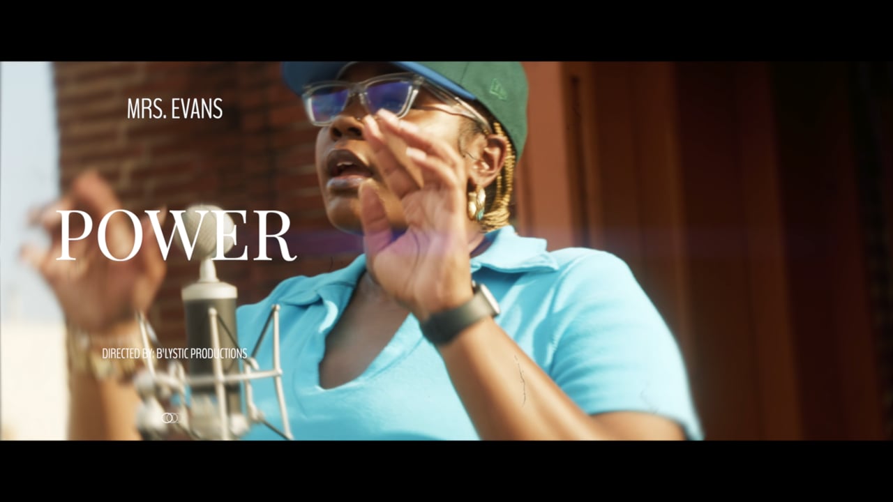 Still frame from the music video Power